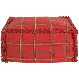 Lorena Canals Lorena Canals Handloom Pouf Tartan