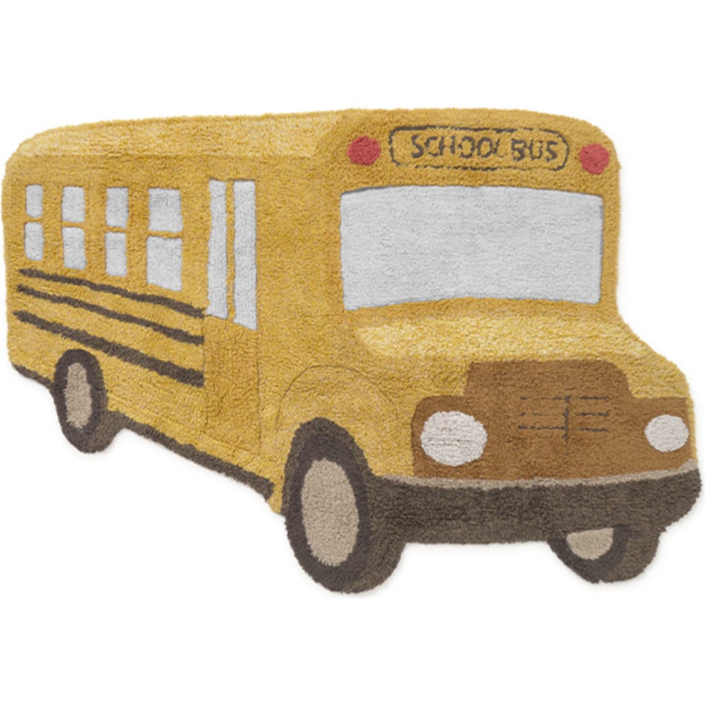 Lorena Canals Lorena Canals Kids' School Bus Rug