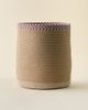 Lorena Canals Lorena Canals X Smallable Nell Braided Cotton Storage Basket in Tan at Urban Outfitters - 2