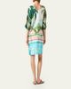 Loro Piana Allison Tropical Landscape Silk Dress - 3