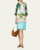 Loro Piana Allison Tropical Landscape Silk Dress - 4