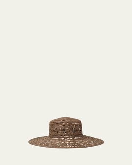 Loro Piana Asmara Foliage Straw Hat