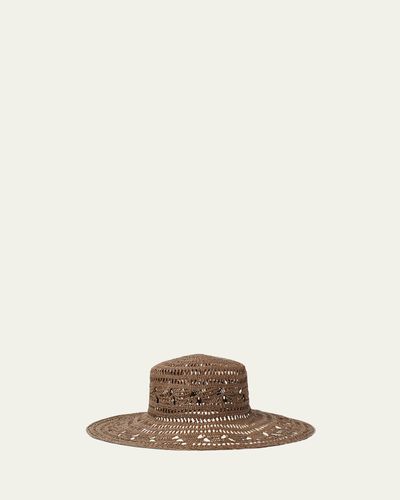 Loro Piana Asmara Foliage Straw Hat