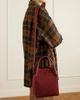 LORO PIANA Bale small leather and canvas-trimmed nubuck bucket bag - 2