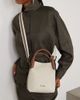 LORO PIANA Bale textured leather-trimmed canvas tote - 2