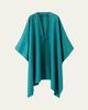 Loro Piana Carmen V-Neck Linen Cape - 1