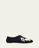 Loro Piana Floaty Cashmere Ballerina Flats - 1