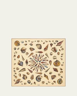 Loro Piana Il Suono del Mare Foulard Silk Scarf