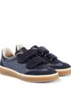 Loro Piana Kids Loro Piana Kids Tennis Walk denim sneakers - 1