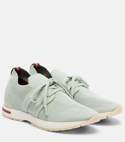 Loro Piana Loro Piana 360 LP Lady Flex suede-trimmed sneakers