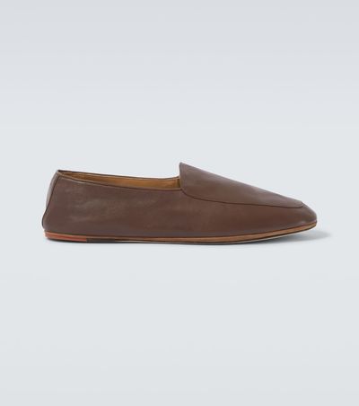 Loro Piana Loro Piana Anton Walk leather loafers