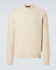 Loro Piana Loro Piana Ash wool, cashmere, linen, and silk sweater - 1