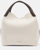 Loro Piana Loro Piana Bale Large leather-trimmed bucket bag - 1
