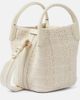 Loro Piana Loro Piana Bale Micro leather-trimmed bucket bag - 4