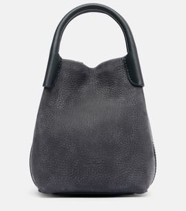 Loro Piana Loro Piana Bale Micro leather bucket bag