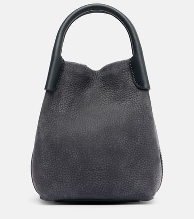 Loro Piana Loro Piana Bale Micro leather bucket bag