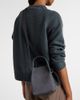 Loro Piana Loro Piana Bale Micro leather bucket bag - 7