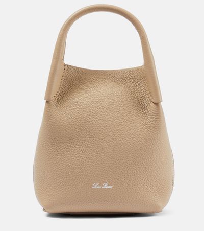 Loro Piana Loro Piana Bale Micro leather tote bag