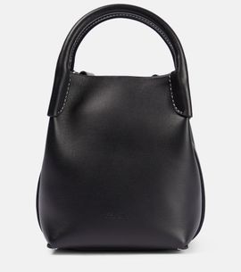 Loro Piana Loro Piana Bale Small leather bucket bag