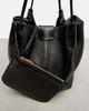 Loro Piana Loro Piana Bale Softy Small leather bucket bag - 6