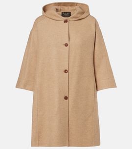 Loro Piana Loro Piana Belted wool and cashmere cape