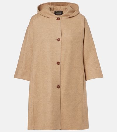 Loro Piana Loro Piana Belted wool and cashmere cape