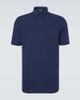 Loro Piana Loro Piana Brenna cotton piqué polo shirt - 1