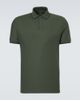 Loro Piana Loro Piana Brentwood cotton-blend piqué polo shirt - 1