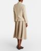 Loro Piana Loro Piana Cashmere, wool, and linen midi skirt - 3