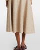 Loro Piana Loro Piana Cashmere, wool, and linen midi skirt - 6