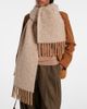 Loro Piana Loro Piana Chevron alpaca-blend scarf - 3