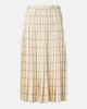 Loro Piana Loro Piana Clea pleated silk sablÃ© midi skirt - 1