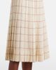 Loro Piana Loro Piana Clea pleated silk sablÃ© midi skirt - 5