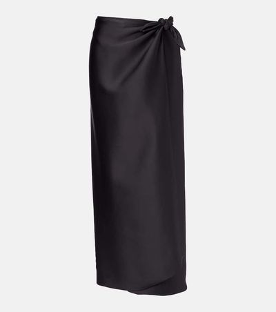 Loro Piana Loro Piana Corina silk satin maxi skirt