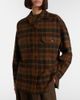 Loro Piana Loro Piana Darby checked wool and cashmere overshirt - 3