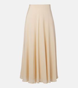 Loro Piana Loro Piana Erika silk midi skirt
