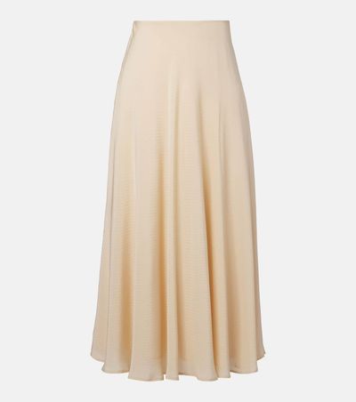 Loro Piana Loro Piana Erika silk midi skirt