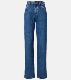 Loro Piana Loro Piana Etienne high-rise straight jeans