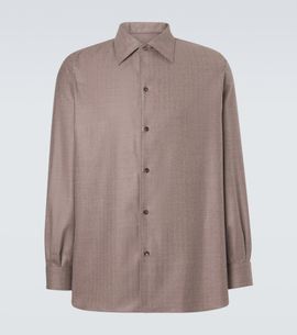 Loro Piana Loro Piana Franco virgin wool shirt