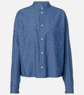 Loro Piana Loro Piana Gyles cotton chambray shirt