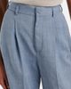 Loro Piana Loro Piana Hector wool, silk, and linen wide-leg pants - 4