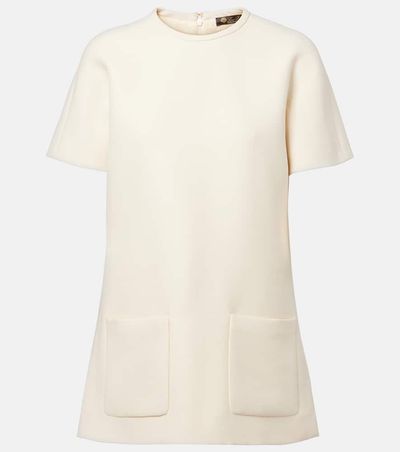 Loro Piana Loro Piana Irina wool and silk T-shirt