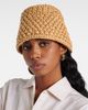 Loro Piana Loro Piana Jasmine raffia bucket hat - 2