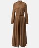 Loro Piana Loro Piana Lela asymmetrical silk shirt dress - 1