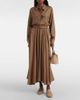 Loro Piana Loro Piana Lela asymmetrical silk shirt dress - 2