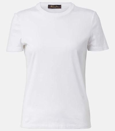 Loro Piana Loro Piana My-T cropped cotton T-shirt