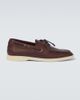 Loro Piana Loro Piana Sea-Sail Walk leather boat shoes - 1