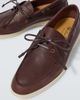 Loro Piana Loro Piana Sea-Sail Walk leather boat shoes - 3