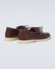 Loro Piana Loro Piana Sea-Sail Walk leather boat shoes - 6