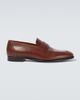 Loro Piana Loro Piana Sergio leather penny loafers - 1